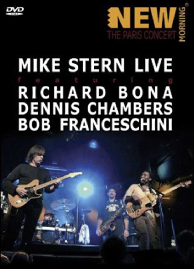 Sophie Le Roux - Pochette DVD - Mike Stern, New Morning, 2007