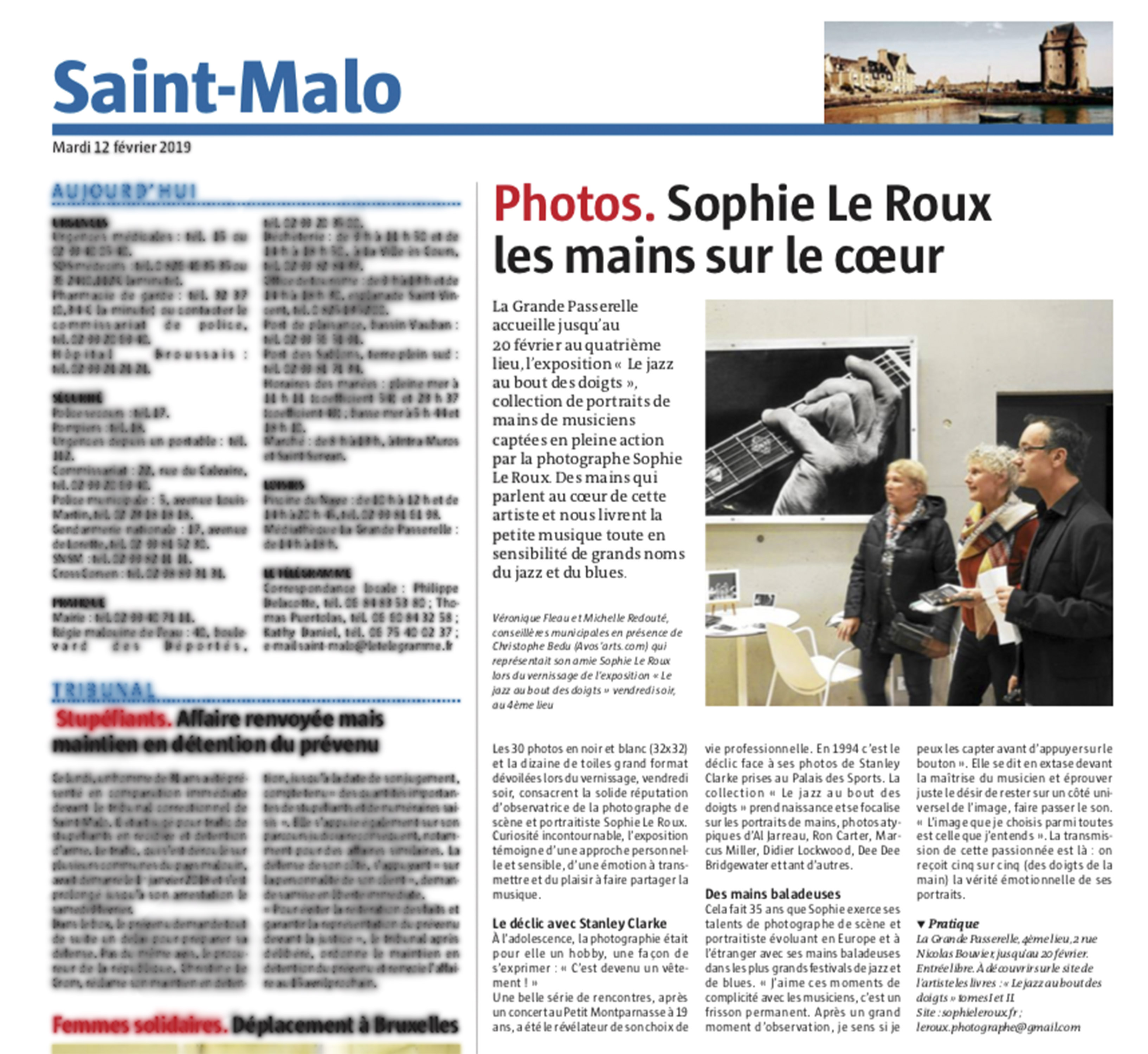 Article Saint Malo 2019 Jazz a l'Etage | ©SophieLeRoux